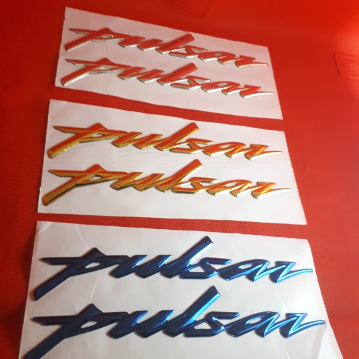Terlaris Sticker Emblem Logo Tangki Pulsar