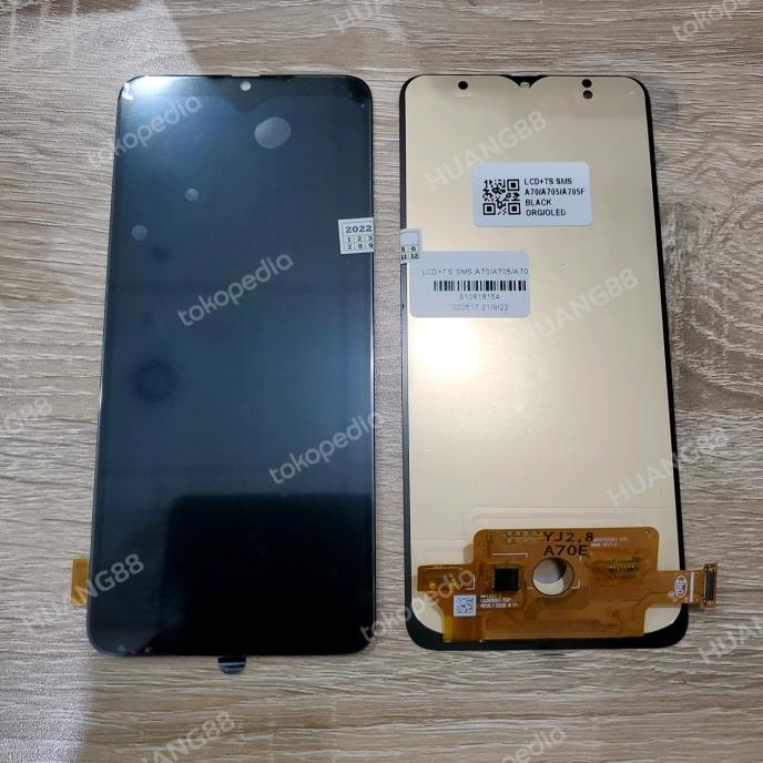 LCD SAMSUNG A70 2019 A705 ORIGINAL OLED SMALL GLASS