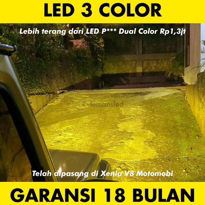 Foglamp Led Dual Color Mitsubishi Xpander Fog Lamp Expander H8 H11 H16