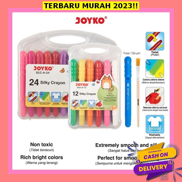 

Pastel Anak Paud Set Koper Murah Baru Viral Hadiah Kado Alat Tulis Mewarnai Crayon Set Koper 2023 Usia 9 10 11 12 Thn Krayon Anak Lengkap Umur 3 4 5 6 7 Th Pensil Warna Warna Cerah Alat Menggambar Kayon Tk Sd Sekolah Ala Silky Crayon Krayon Halus Joyko S