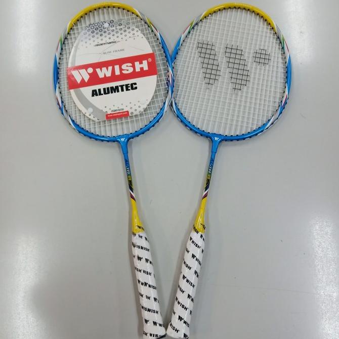 raket pendek racket reket badminton bulutangkis anak wish 89 jr isi 2