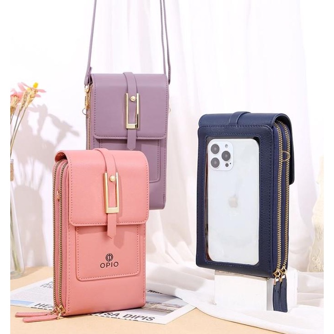 Opiobags Dompet Hp Touchscreen Dompet Selempang Wanita Opio 20