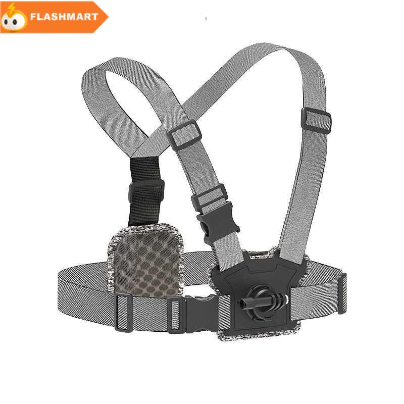 FLASHMART TELESIN Double Mount Chest Strap for Action Cam - GP-CGP-T06