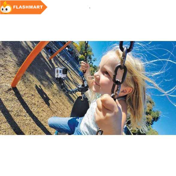 FLASHMART Jaws Flex Clamp Mount for GoPro &amp; Xiaomi Yi - XH0571