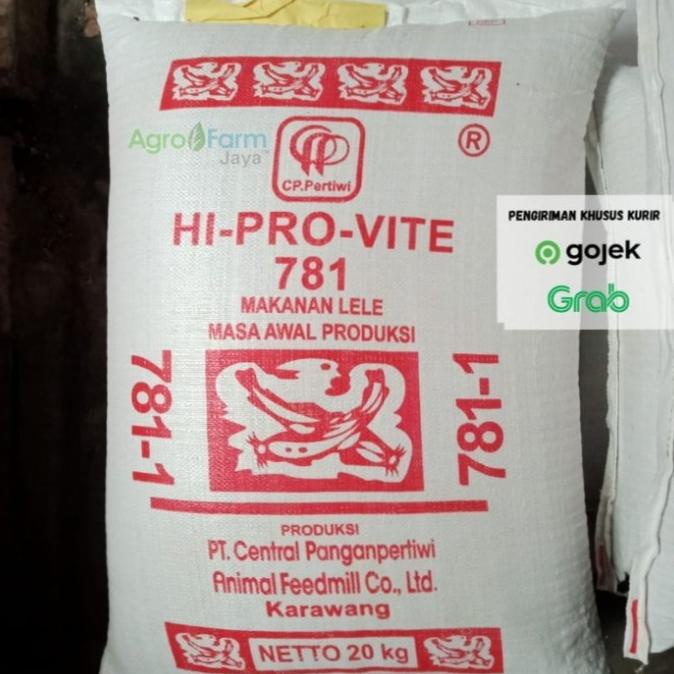 PromoPakan Ikan Lele Nila Pelet Hi Pro-Vite 781 - 1 1 Karung Full Aquarium