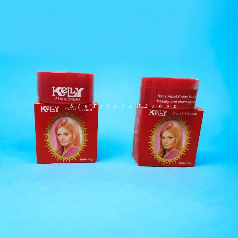 CREAM KELLY besar KELY PEARL CREAM ORIGINAL BPOM 15gr