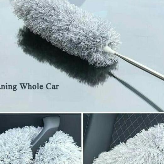 A39 Kemoceng Krofiber Panjang Ditekuk - Kemoceng Kemucing Kamoceng