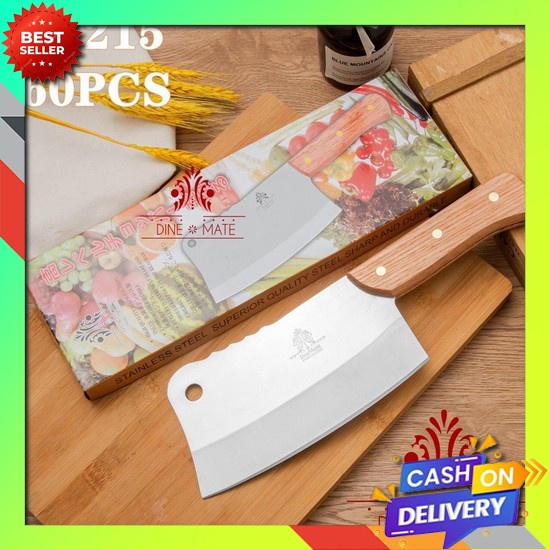Piso Super Tajam Awet Peso Knife Golok Cincang Pisaw Terbaru Murah Tebal Posau Dapur Pemotong Alat P