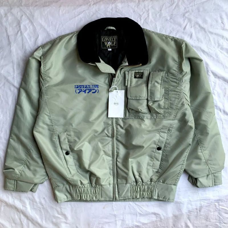 Jaket Lonely Wolf Flight Jaket / Bomber