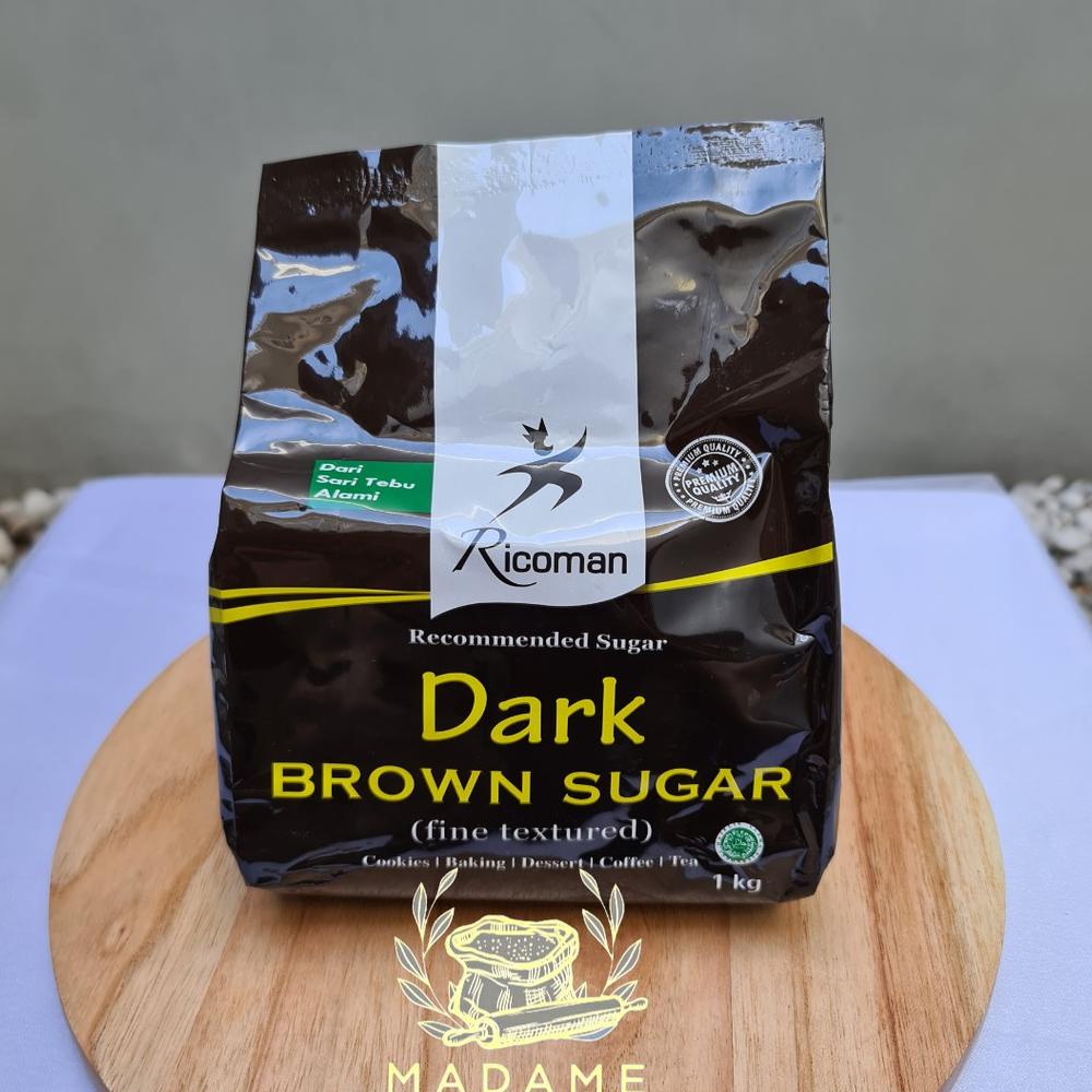 

RICOMAN Dark Brown Sugar 1KG Best Seller