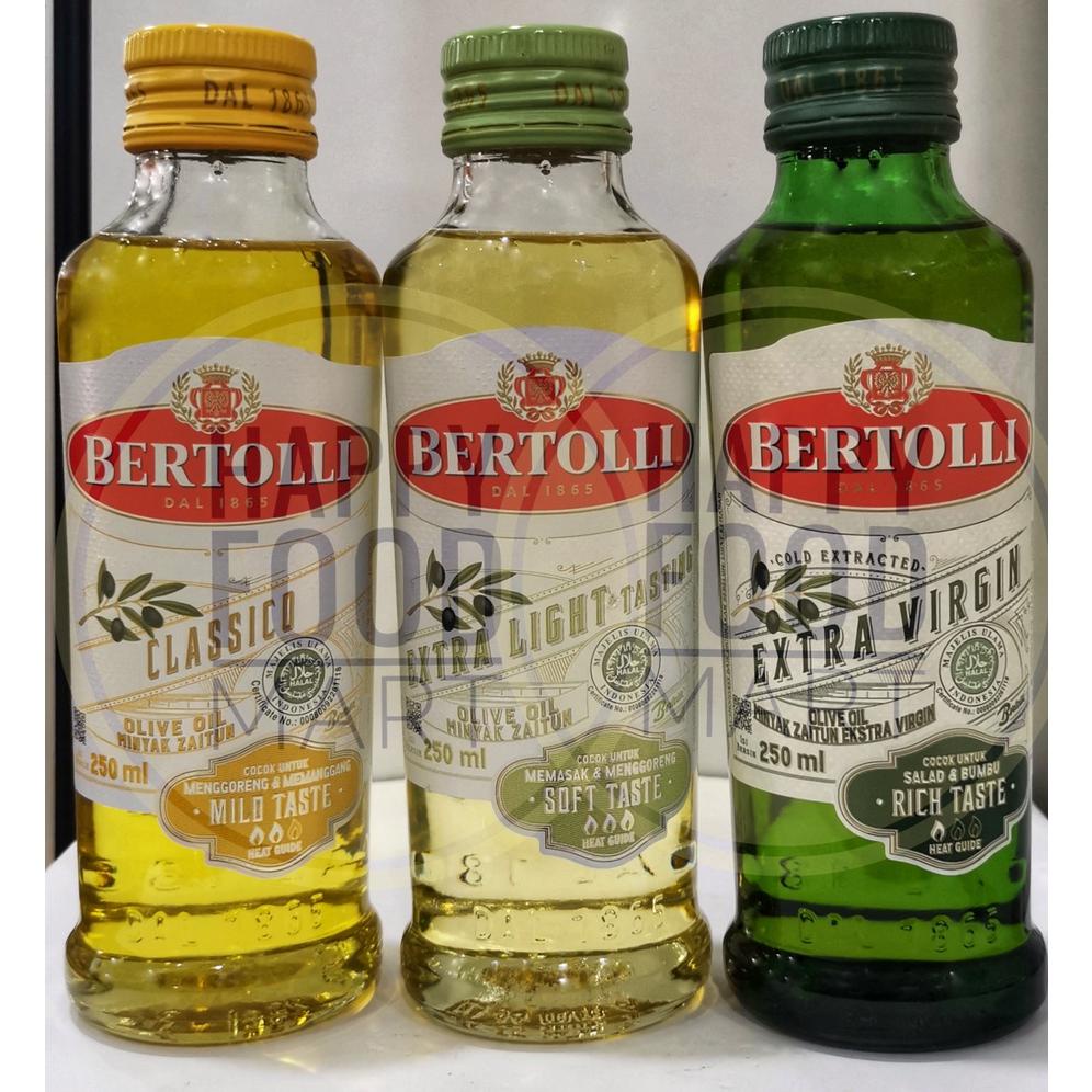

[SALE]BERTOLLI OLIVE OIL CLASSICO EXTRA LIGHT EXTRA VIRGIN 250ML/MINYAK ZAITUN BERTOLLI/MINYAK OLIVE Best Seller