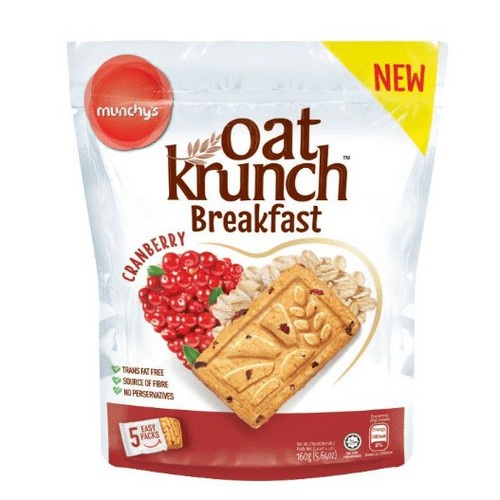 

Munchys Oat Krunch Cranberry Breakfast 160gr