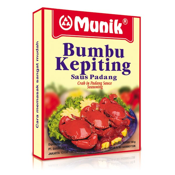 

Munik Bumbu Kepiting Saus Padang 180gr