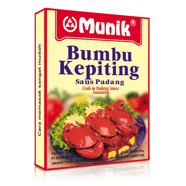 

Munik Bumbu Kepiting Saus Padang 180gr