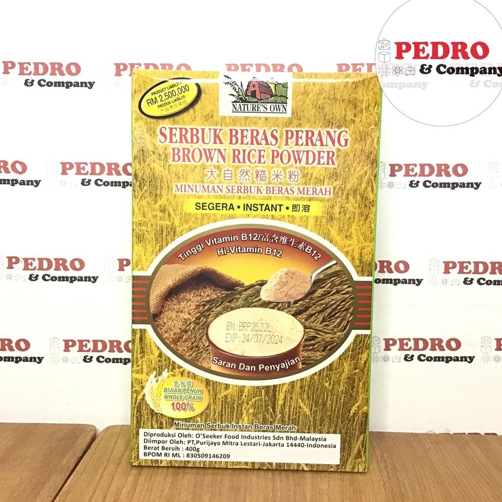 

natures own sereal beras merah instant 400 gram - red rice cereal Best Seller