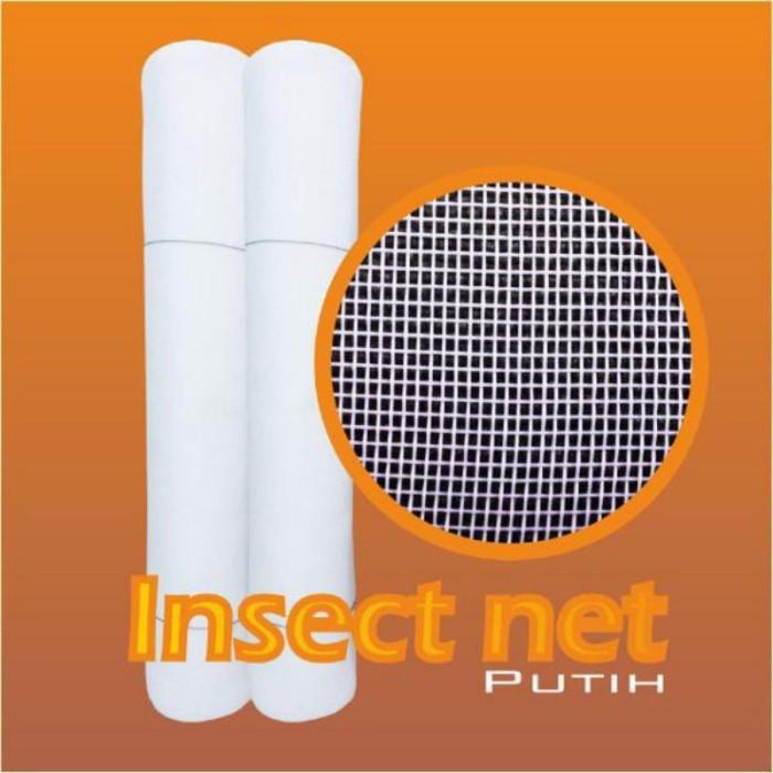 Terlaris Promo Insect Net Jaring Kasa Waring Putih Lebar 3 Meter Bonus Paranet