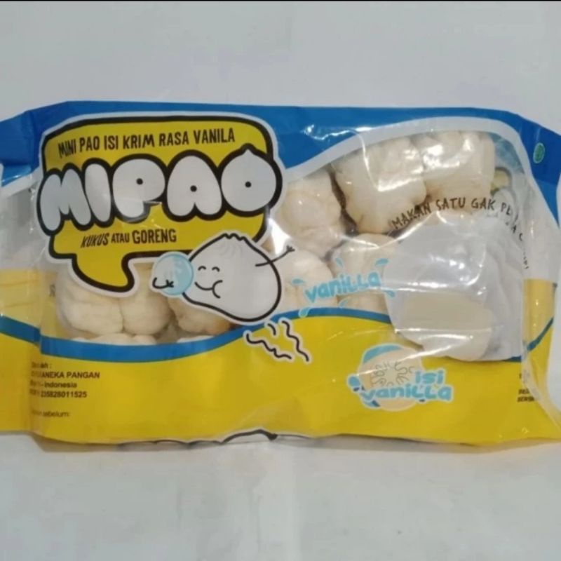 

MIPAO ISI 30 BIJI / BAKPAO FROZEN / BAKPAO MINI/ BAKPAO ISI VANILLA
