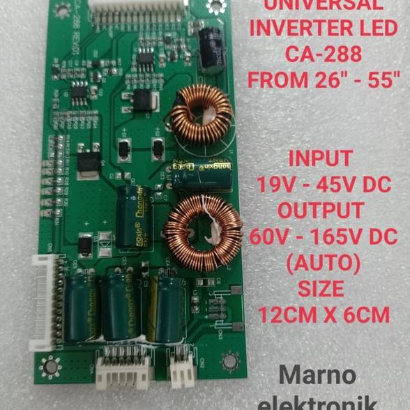 INVERTER BACKLIGHT TV LED CA-288 CA288 CA 288 UNIVERSAL LED DRIVER 32IN 42IN 50IN 55 INCH INVERTER B