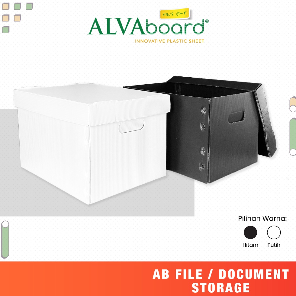 

Ready stock ALVAboard Box Dus Kotak Arsip Dokumen File Kantor Ukuran 36,5 x 26,5 x 24 Cm BYF