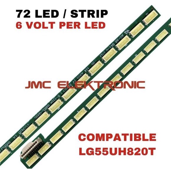 BACKLIGHT TV LED LG 55UB820T 55UB830T 55UB850T 55UB820 55UB830 55UB850 55UB LAMPU BL 55 INCH