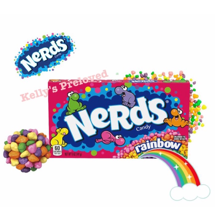 

NERDS RAINBOW CANDY 5 oz - 141.7 gr MADE IN USA