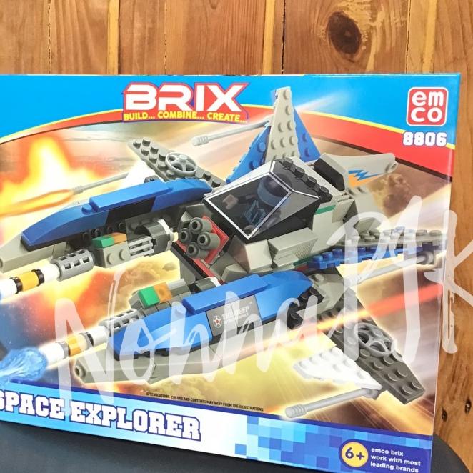 Diskon Spesial Mainan Emco Brix Space Explorer Terlaris