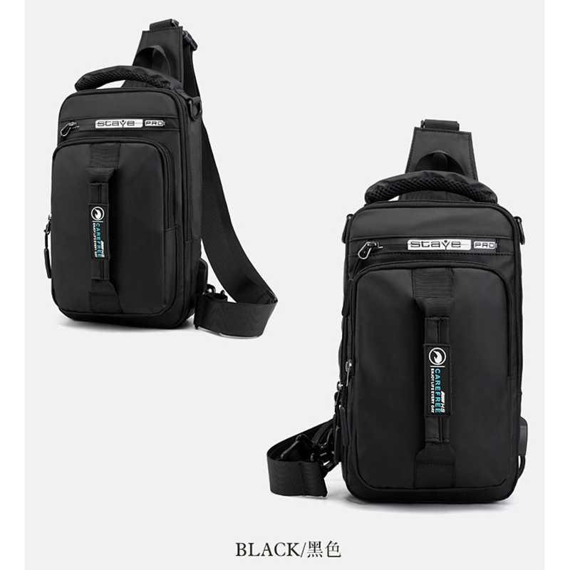 new produk YINCHUANG Tas Selempang Sling Bag dengan USB Charger Port - SY1001