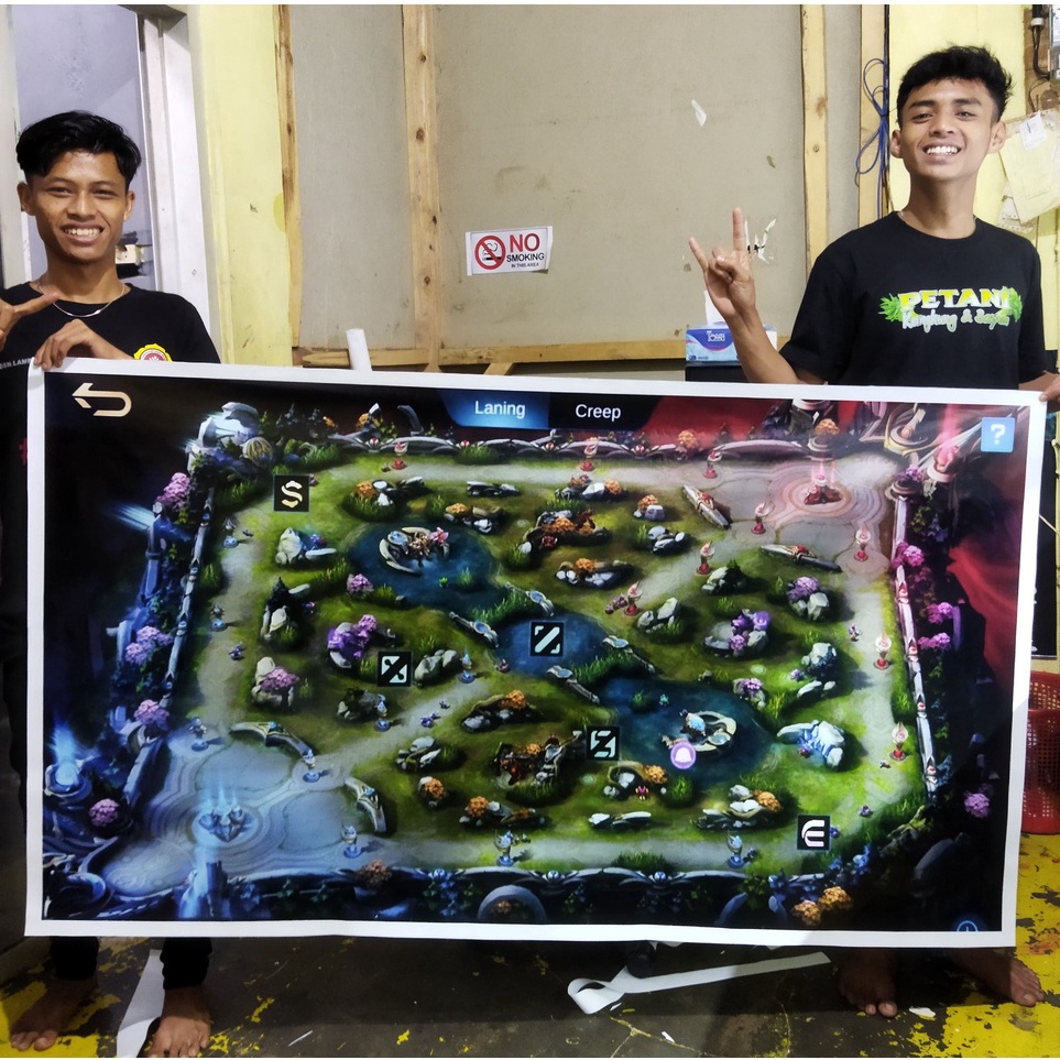 Map Peta Mobile Legends buat turnamen / hiasan dinding map ml map land of dawn peta ml [CKW.5Jn23c]