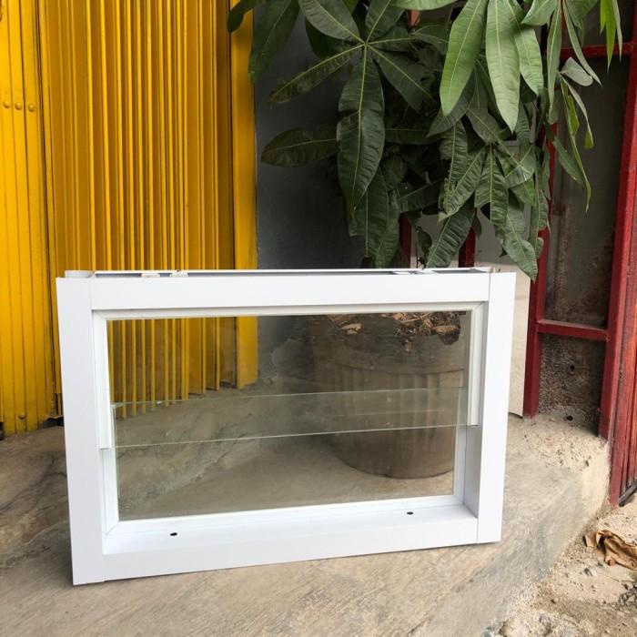 Terlaris Jendela Kaca Boven Kamar Mandi Zig Zag 40Cm X 60Cm Kualitas Bagus