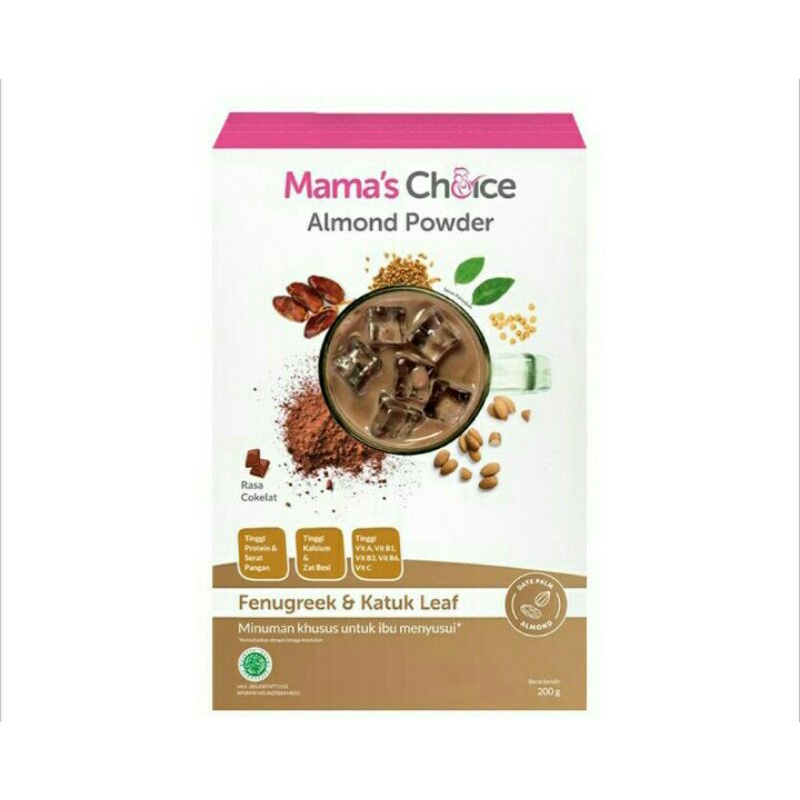 Mama's Choice Almond Powder Chocolate 200 g