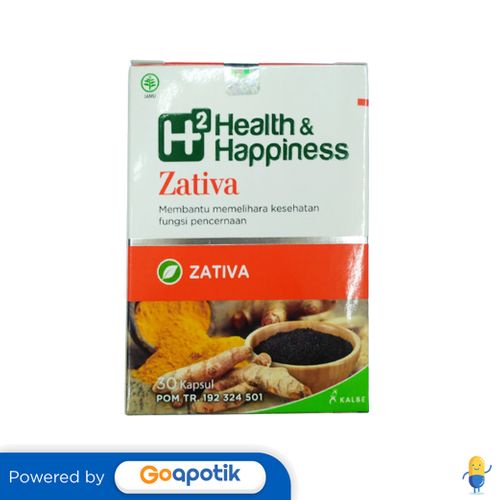 H2 HEALTH & HAPPINESS ZATIVA BOTOL 30 KAPSUL