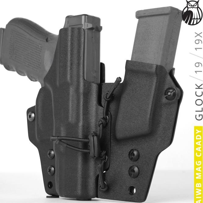 Kydex Holster Glock 19 19X Iwb Aiwb G19 Inside Waistband Pax Dynamics