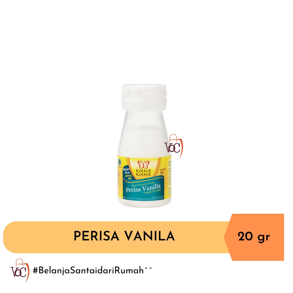 

PERISA VANILA BUBUK 20 GR KOEPOE-KOEPOE/ VANILA KRISTAL