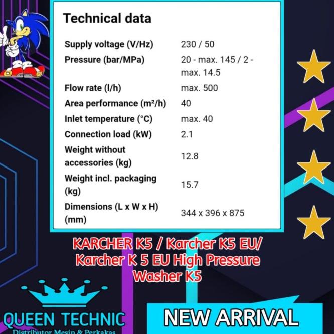 Karcher K5 / Karcher K5 Eu/ Karcher K 5 Eu High Pressure Washer K5