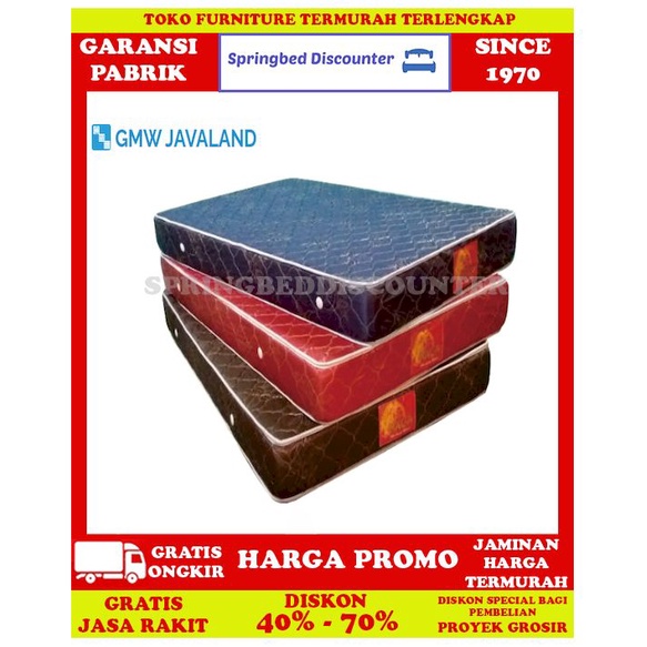 Kasur Busa Matras GMW Naga Quilting Jacquard T 20cm 2 Thn 90x200