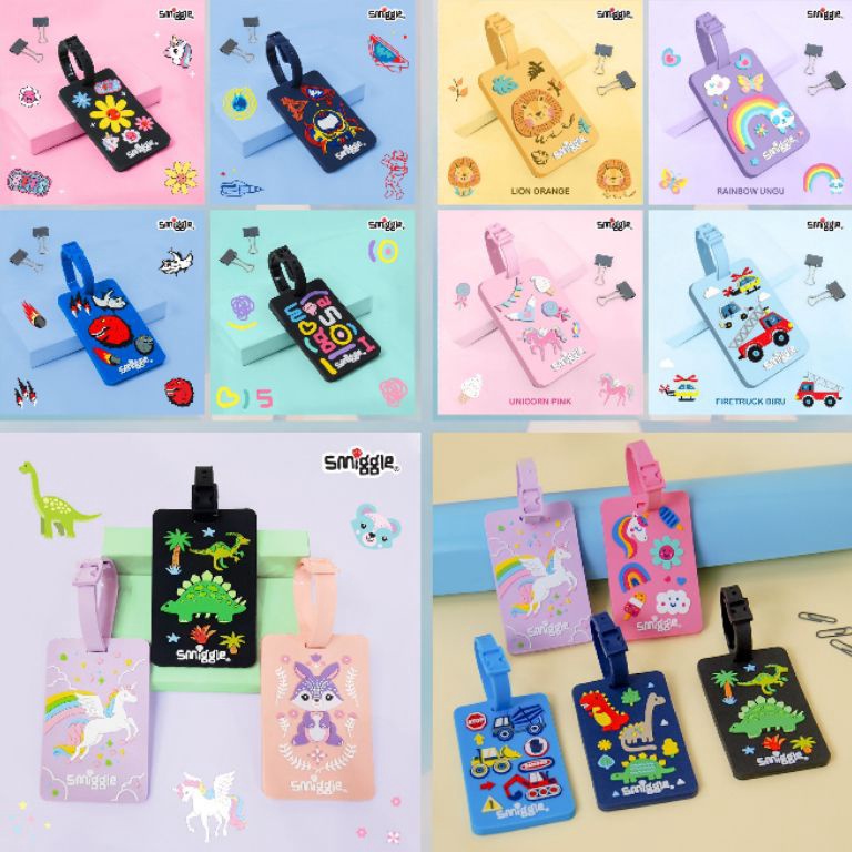 

name tag Smiggle/Smiggle name tag rubber/Smiggle Id card/name tag anak • OSB.18Jn23т