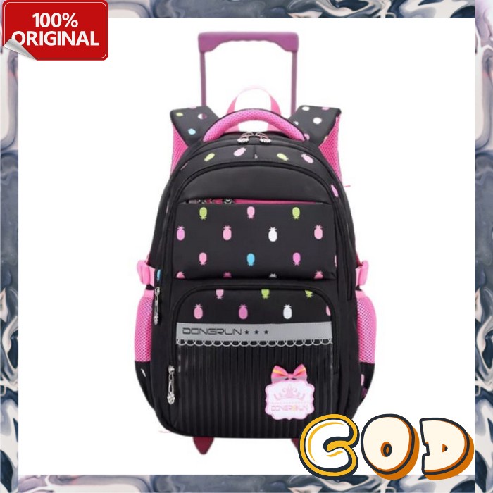 Trolley Anak Backpack Cewek Sklh Tad Ransel Murah Tss Rensel Troli Beckpack Tas Anak Kecil Perempuan