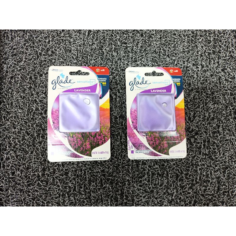 Glade Sensation Car Perfume pengharum mobil Lavender 8 gr