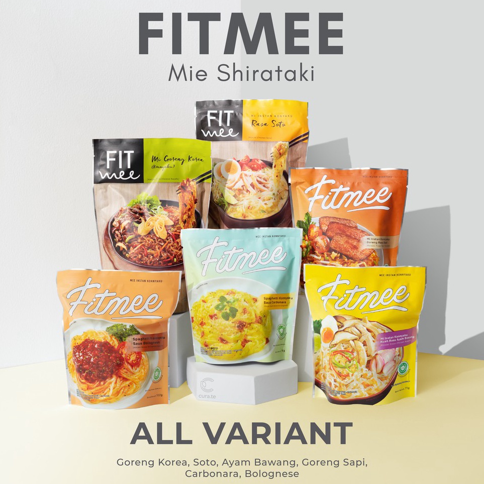 

Terbaru FITMEE MIE SHIRATAKI ALL VARIAN | SHIRATAKI NOODLE MIE SEHAT