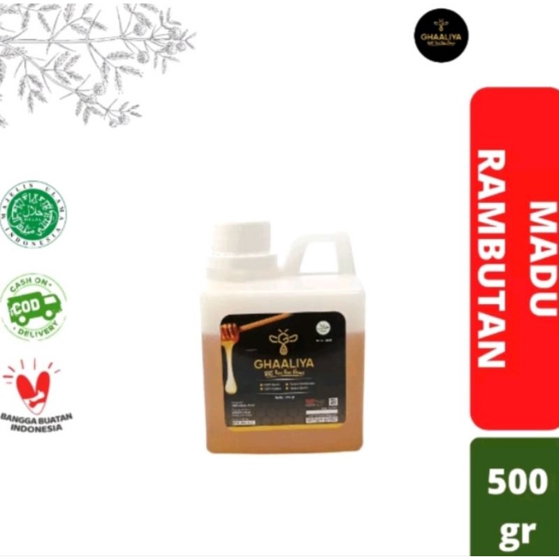 

Madu Murni Rambutan Asli100% Nektar Bunga Rambutan Nusantara