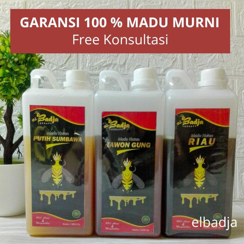 

MADU RIAU | MADU HUTAN RIAU | MADU MURNI | MADU TERAPI | MADU EL-BADJA 1 KG Best Seller