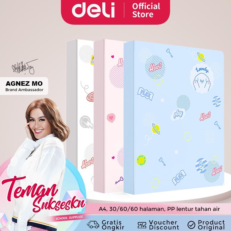 

Cod - Deli Display Book / Map File Dokumen A4 30/60/80 Halaman Warna Pastel 7267X 72495 .,