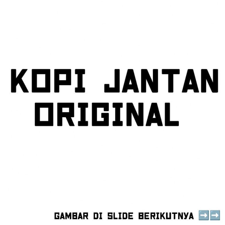 

Promo Kopi Raja Jantan Y08