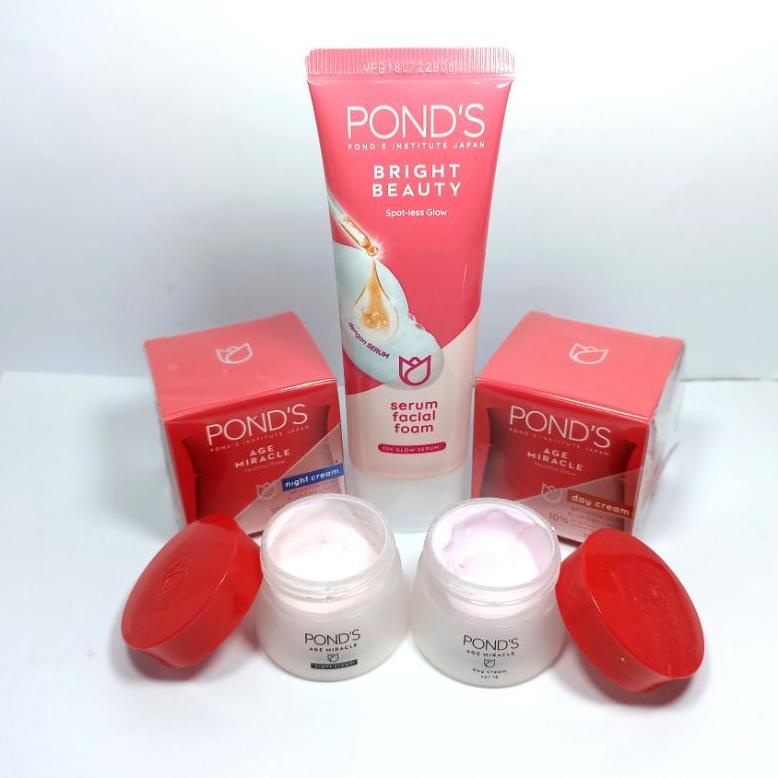 Best Paket Pond's Age Miracle + Facial Foam ,,