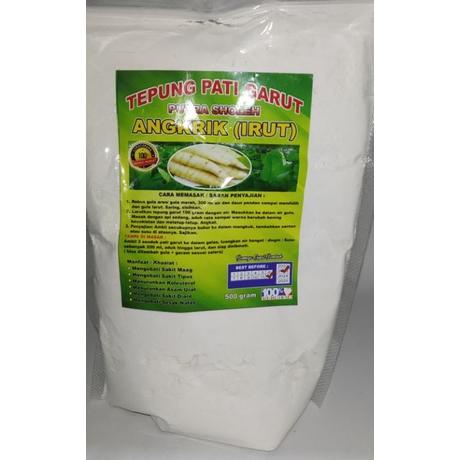 

Terjangkau - TEPUNG PATI GARUT 1 kg 1kg TEPUNG GARUT herbal maag dan atasi gerd TEPUNG IRUT PUTRA SHOLEH 1000 gr JENGKIRUT PATI ANGKRIK asam lambung .,