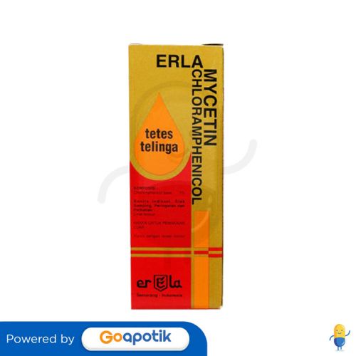 ERLAMYCETIN TETES TELINGA 10 ML