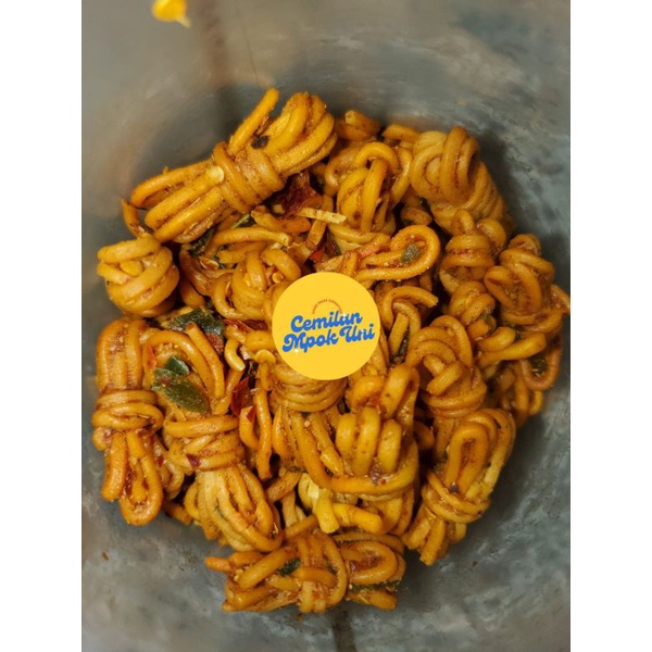 

Mie Gulung Pedas Asin, Pedas Manis, Oiginal