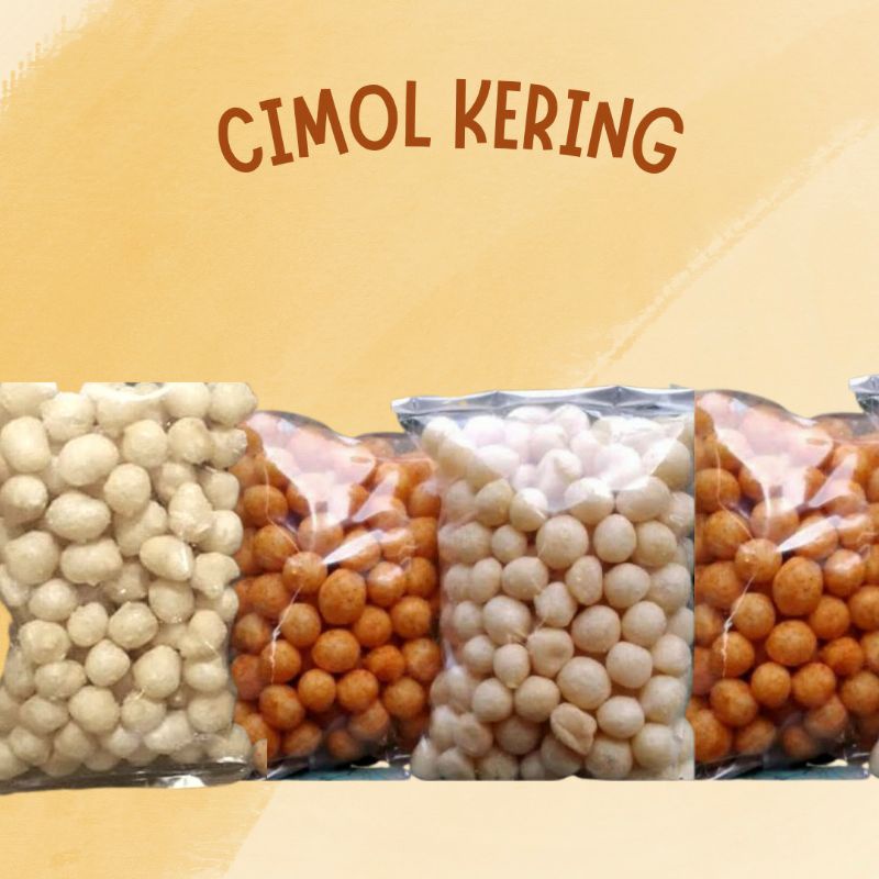 

cimol kering pedas dan original. endog lewo pedas dan original