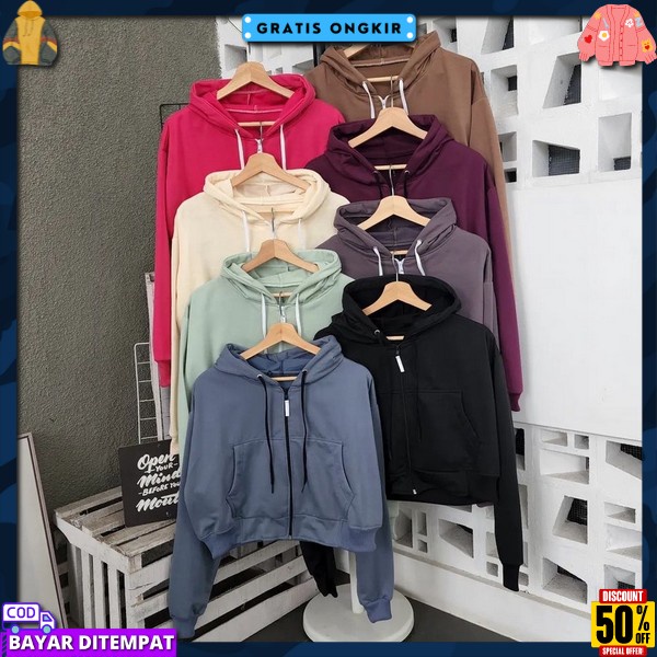 Zipper Polos Wanita Dan Pria Zipp Casual Polos Hodie Sleting Termurah Jacket Hoodie Original Sweatee