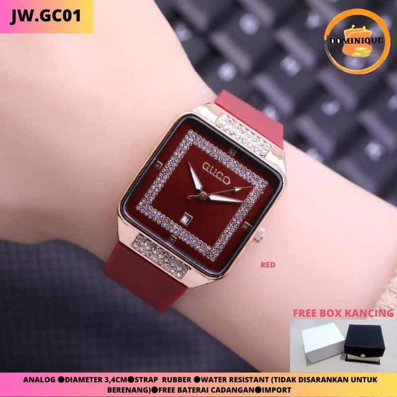 JAM TANGAN CEWEK/ JAM TANGAN KARET / JAM PREMIUM